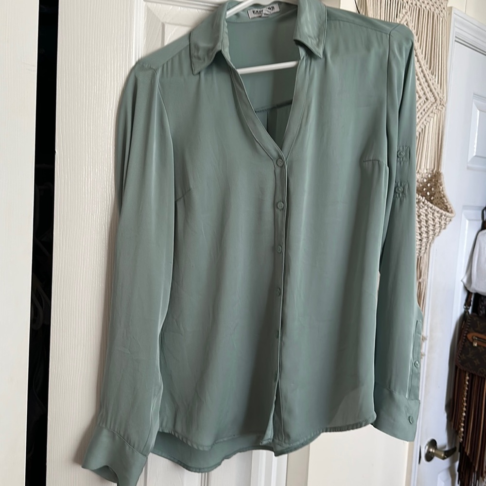 Express Portofino Slim Fit Blouse